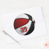 Basketball-Europameisterschaften Runder Aufkleber (Umschlag)