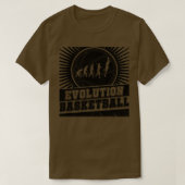 Basketball Evolution 1 T-Shirt (Design vorne)