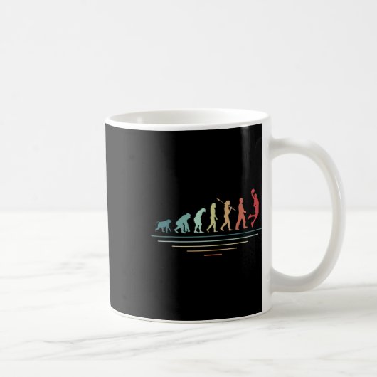Basketball Evolution Basketball Basketball Trainer Kaffeetasse (Rechts)