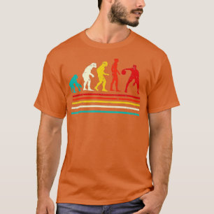Basketball Evolution Cool Baller Spielertrainer Mä T-Shirt