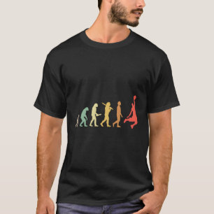 Basketball-Evolution für Basketballspieler T-Shirt