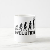 Basketball-Evolution Kaffeetasse (Mittel)