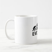 Basketball-Evolution Kaffeetasse (Links)