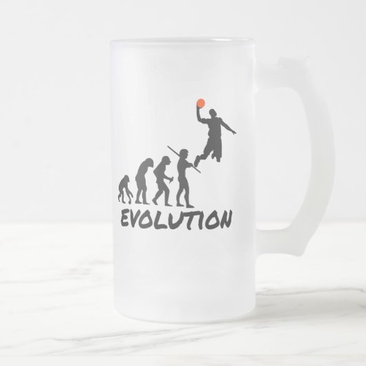 Basketball-Evolution Mattglas Bierglas (Rechts)