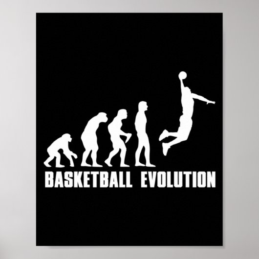 Basketball-Evolution Poster (Vorne)