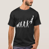 Basketball-Evolution T-Shirt (Vorderseite)