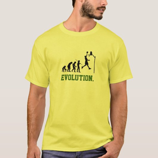 Basketball-Evolution T-Shirt (Vorderseite)