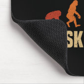 Basketball Evolution vom Affen zum Männchen Ganze Mousepad (Ecke)