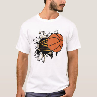 Basketball-Explosions-T - Shirt