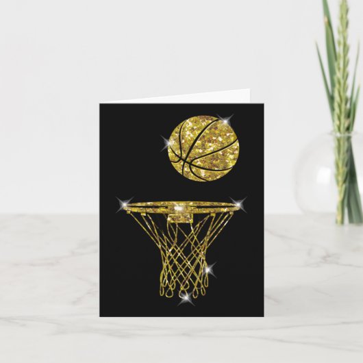 Basketball Exquisite Karte (Vorderseite)