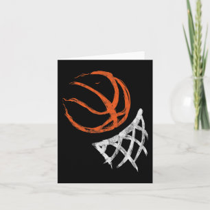 Basketball Fan Geschenk für Männer Frauen Jungen u Karte
