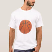 Basketball Fan Geschenke Basketball Thema Geschenk T-Shirt (Vorderseite)
