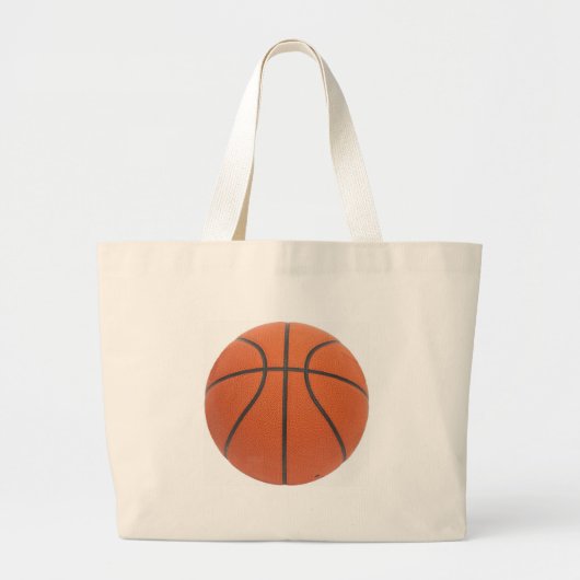 Basketball Fan Gifs Basketball Thema Geschenke B-B Jumbo Stoffbeutel (Vorne)