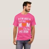 Basketball-Fan-Mutter-Zitat T-Shirt (Vorne ganz)