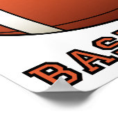 Basketball Fan Not Funny Poster Sign (Ecke)