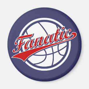 Basketball-Fanatiker Magnet
