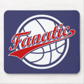 Basketball-Fanatiker Mousepad (Vorne)