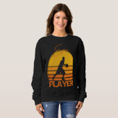 Basketball fans motif epic player saying retro sweatshirt (Vorne ganz)