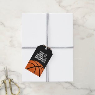 Basketball Favoriten Tag für B-Ball Fans Geschenkm Geschenkanhänger