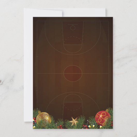 Basketball Feierabend Einladung (Rückseite)