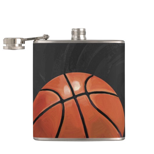 Basketball Flachmann (Geöffnet)