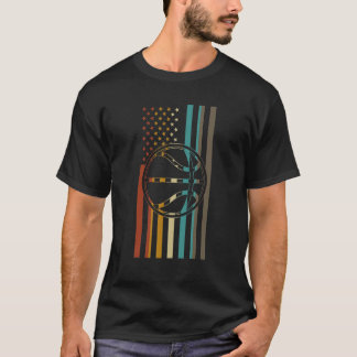 Basketball Flag Basketball Sport T-Shirt