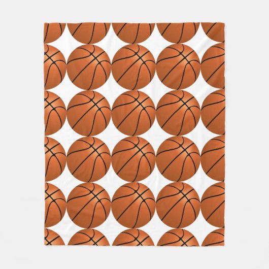 Basketball Fleece Blanket Sportfans (Vorderseite)