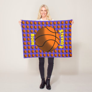 Basketball-Fleece-Decke Fleecedecke