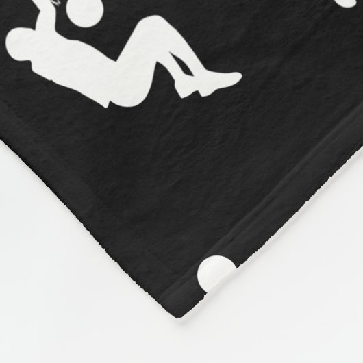 Basketball Fleecedecke (Ecke)