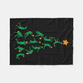Basketball Fleecedecke (Vorderseite (Horizontal))