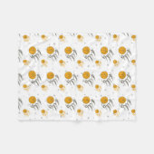 Basketball Fleecedecke (Vorderseite (Horizontal))