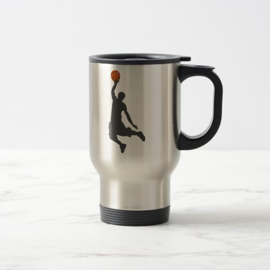Basketball Flieger Typ Reisebecher (Rechts)