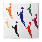 BASKETBALL FLIESE (Vorderseite)