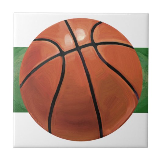 Basketball Fliese (Vorderseite)