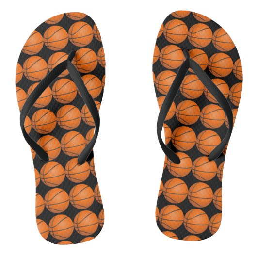 Basketball-Flip-Flops Badesandalen (Fußbett)