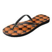 Basketball-Flip-Flops Badesandalen (Schrägansicht)