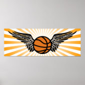 Basketball: Flügel Poster (Vorne)