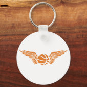 Basketball. Flügel. Schlüsselanhänger (Vorderseite)