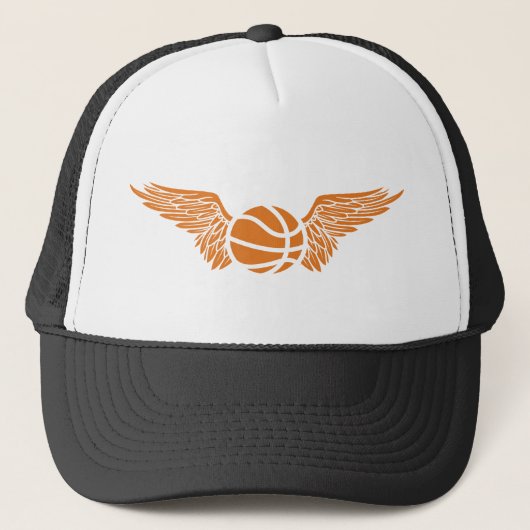 Basketball. Flügel. Truckerkappe (Vorderseite)