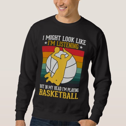 Basketball for Slam Dunk Player & Streetball 2 Sweatshirt (Vorderseite)
