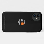 Basketball Foto Collage Black Case-Mate iPhone Hülle (Rückseite (Horizontal))