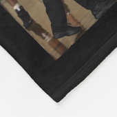 Basketball Foto Collage Fleece Decke (Ecke)