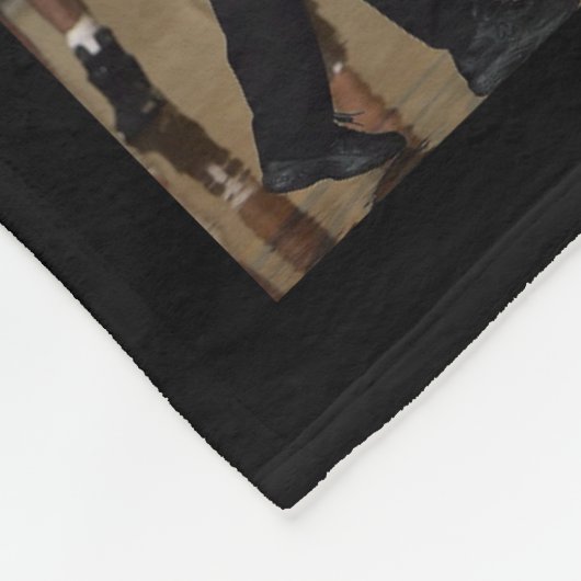 Basketball Foto Collage Fleece Decke (Ecke)