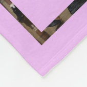 Basketball Foto Collage Lila Fleece Decke (Ecke)