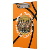 Basketball-Foto Klemmbrett (Links)