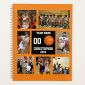 Basketball-FotoCollage Planer (Vorderseite)