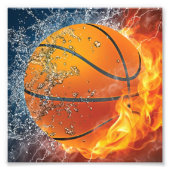 Basketball Fotodruck (Vorne)