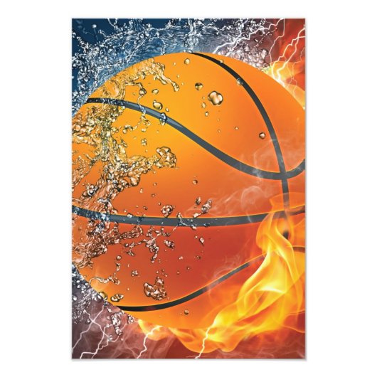 Basketball Fotodruck (Vorne)