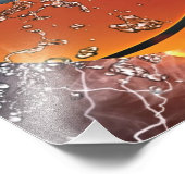 Basketball Fotodruck (Ecke)