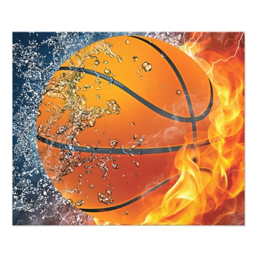 Basketball Fotodruck (Vorne)